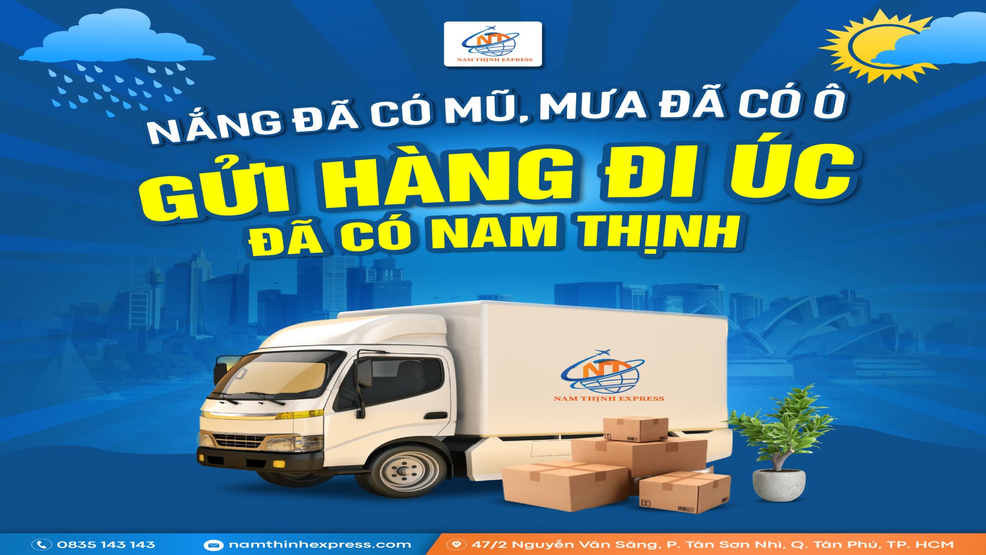 Gửi Hàng Đi Úc Tại Hồ Chí Minh 